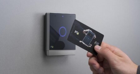 Elektroschloss als Chipkarte