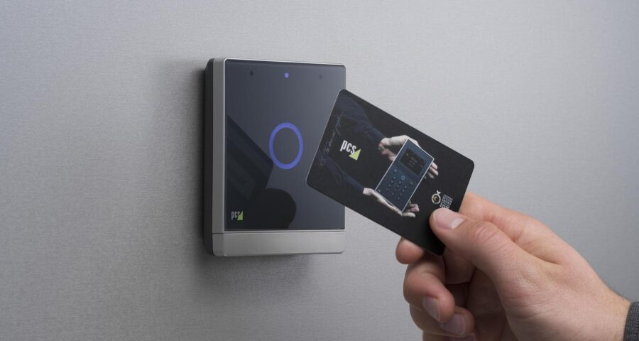 Elektroschloss als Chipkarte