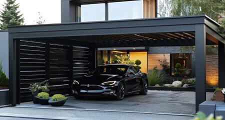 Welcher Zaun eignet als Verkleidung für Carport?